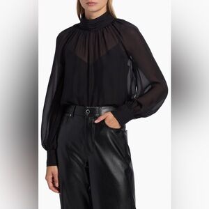 Veronica Beard Alyssa Silk Blouse